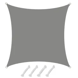 AMANKA UV Sonnensegel Wasserdicht 3x3 - Viereckig - Sonnenschutz Segel Garten Terrasse