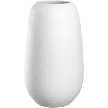 glaskoch B. Koch jr. GmbH & Co. KG LEONARDO Keramikvase Trogolo H=30cm - weiß