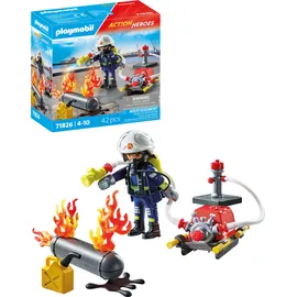 Playmobil Action Löschung eines Gastanks 71826