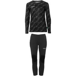 uhlsport Progressive Torwart-Set Kinder schwarz 116