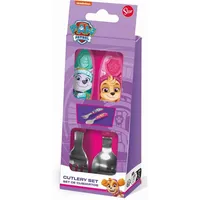 Paw Patrol Girl Superpowers Metall-Ergo-Besteckset, 2-tlg. | Gr.: onesize