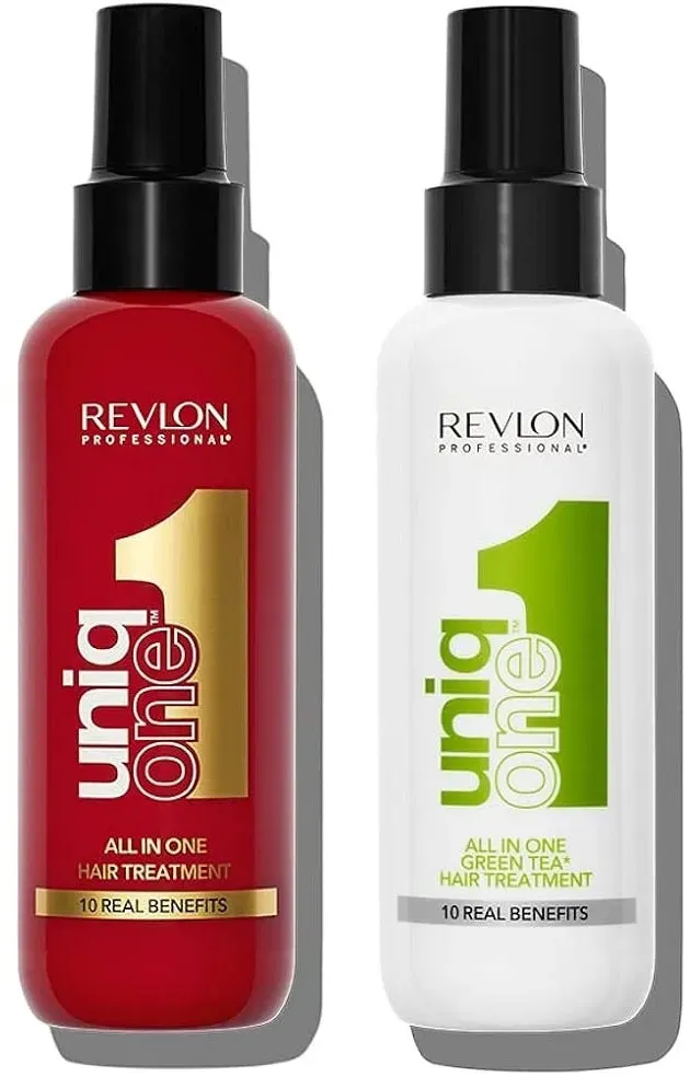 Revlon Uniq One Set All In One Hair Treatment 150ml + Green Tea Hair Treatment 150ml