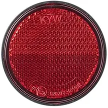 mobilibrico Reflektor mit Bolzen 5 mm 60 mm Rot