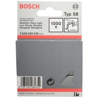 Bosch Professional Typ 58 Tacker-Klammern 8x13mm, 1000er-Pack 2609200235