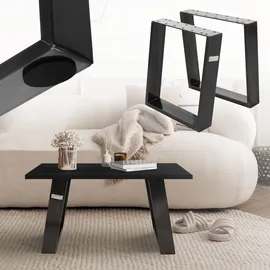 ML DESIGN modern living Tischkufen 2er Set 40 x 43 cm