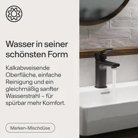 wasserwerk WT13 Waschtischarmatur Schwarz