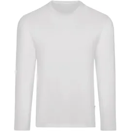 TRIGEMA Langarmshirt Weiß M