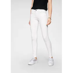 Slim-fit-Jeans LEVI'S "311 Shaping Skinny", Damen, Gr. 26, Länge 28, weiß, Denim/Jeans, Obermaterial: 97% Baumwolle, 3% Elasthan, casual, skinny fit lang, Jeans, im 5-Pocket-Stil