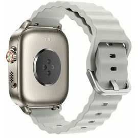 Realme Watch 5 BT 40 mm Aluminiumgehäuse Titanium Silver Sportarmband Silber One Size