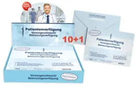 Vordruck Patientenverfügung 10+1ST RNK 2895AV