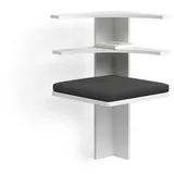 livinity® Esszimmer-Eckbank, Weiß, 43.5 x 43.5 cm