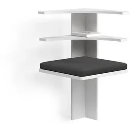 livinity® Esszimmer-Eckbank, Weiß, 43.5 x 43.5 cm