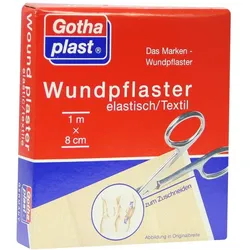 Gothaplast Wundpflaster elastisch 1mx8cm 1 St