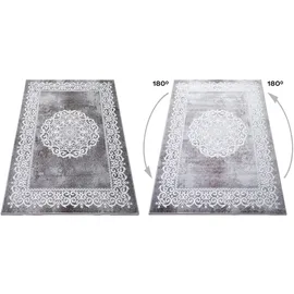 OTTO home Dafna Kurzflorteppich 200 x 300 cm Grau