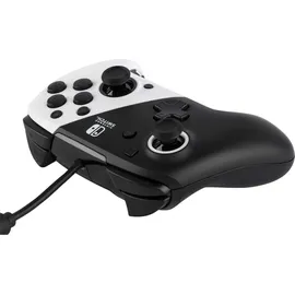 PDP Faceoff Deluxe Controller schwarz/weiß Nintendo Switch