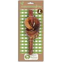 Bello & Friends Seemannsknoten, geknoteter Ochsenziemer, großer Kauknochen für große Hunde, L 70-81 g