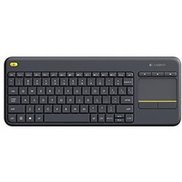 Logitech K400 Plus Wireless Touch Keyboard FR schwarz