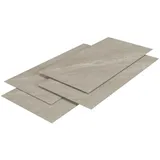 neu.haus Duschrückwandset Bladel 8er Set 120 x 60 cm Cream Stone