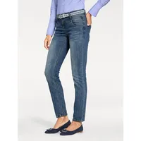 Heine Bequeme Jeans Skinny-Jeans blau 24