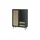 EFFEZETA Highboard 103 x 139 x 40 cm Schwarz