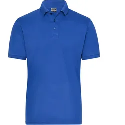 Bio Stretch Polo-Shirt "JN1806" UV-Schutz - L - royal