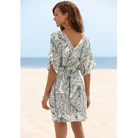 s.Oliver Longtunika Damen creme-schwarz Gr.46