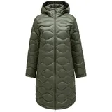 Peak Performance Damen Helium Down Mantel (Größe M, oliv)
