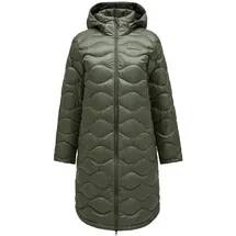Peak Performance Damen Helium Down Mantel (Größe M, oliv)