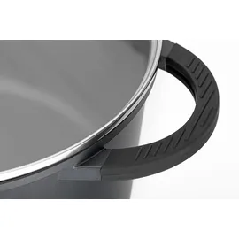 GSW SilcoGuss noir Kochtopf 24 cm rund