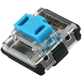 Perixx PERIBOARD-335 Low-Profile Blue Clicky DE