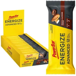 Powerbar Energize Advanced Mocca Almond 15x55g - High Carb Energieriegel + C2MAX One Size