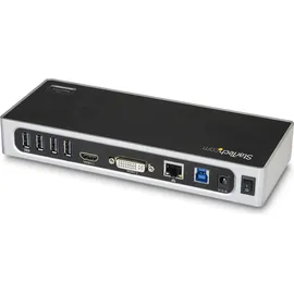 Startech StarTech.com USB 3.0 Dual Monitor Docking Station HDMI and DVI - VGA GigE