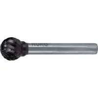 Ruko Hartmetall-Frässtift Form D Kugel Ø 8 mm