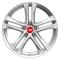 TEC Speedwheels AS4 EVO hyper-silber Alufelge 20 Zoll ET48 5x114,3 ML72.5
