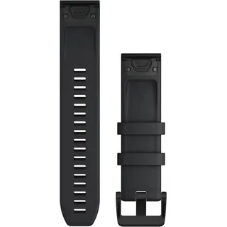 Silikon Armband 22mm Schwarz Black für Approach,