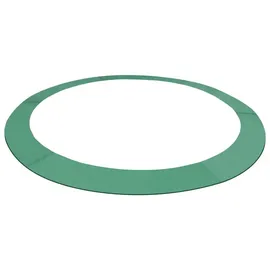 vidaXL Trampolin-Randabdeckung PE Grün 4,57 m
