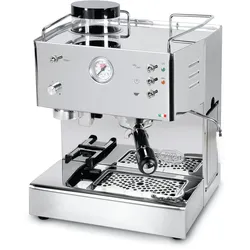 Quick Mill Pegaso, Espressomaschine, Kaffeebohnen, Eingebautes Mahlwerk, 1200 W,