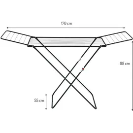 Wenko Champion 18 m schwarz