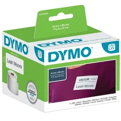 DYMO Namensschilder, 89 x 41 mm