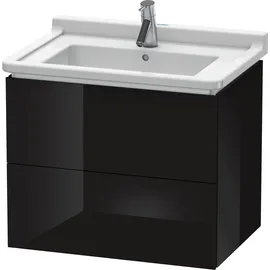 Duravit L-Cube Waschtischunterschrank, 2 Schubkästen, 670x558x469mm, LC626404040,