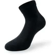 Lenz Performance Quarter Tech Socken Schwarz 39-42