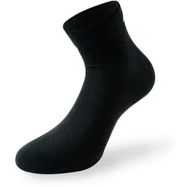 Lenz Performance Quarter Tech Socken Schwarz 39-42