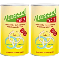 2x Almased Typ 2 Pulver 2x500 g