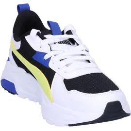 Puma Kinder Sneaker Trinity Lite Jr 391443-14 38.5 - PUMA Black-PUMA White-Lemon Sherbert-Vivid Blue - 38.5