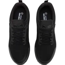 SKECHERS Herren Squad Sr Myton Sneaker, Black Textile Synthetic, 45