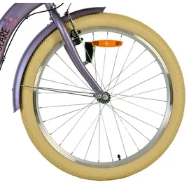Volare Blossom 24" RH 33,5 cm lila 3-Gang Rücktrittbremse