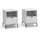 Vicco Nachtschrank Eliza 40 x 38,1 x 55 cm Weiß