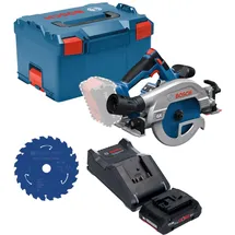 Bosch GKS 18V-57-2 GX Professional Akku Kreissäge 18 V 165 mm Brushless + 1x ProCORE Akku 4,0 Ah + Ladegerät + L-Boxx