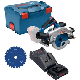 Bosch GKS 18V-57-2 GX Professional Akku Kreissäge 18 V 165 mm Brushless + 1x ProCORE Akku 4,0 Ah + Ladegerät + L-Boxx