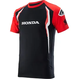 Alpinestars Honda T-Shirt, schwarz-rot, Größe 5XL